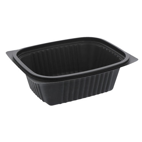 Pactiv YCN850120000 Deli Container, 12 oz., Black, 252/Case - Default Title