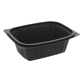 Pactiv YCN850120000 Deli Container, 12 oz., Black, 252/Case - Default Title