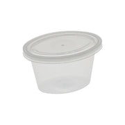 Newspring YE501 Plastic Portion Cup, 1 oz., Clear, 1,000/Case - Default Title