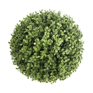 Mills Floral Company Artificial Boxwood Ball, Green - 10 1/2"