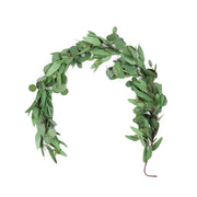 Mills Floral Company 6001W4801 Eucalyptus Garland, 3" x 3", Green - Default Title