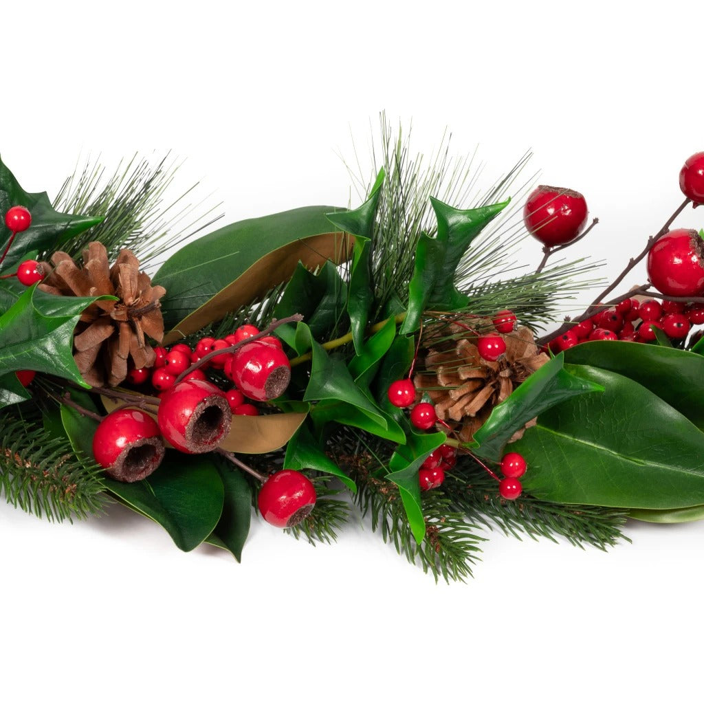 Mills Floral Company 6013W0401 Berry Garland, 6" x 6" - photo 2