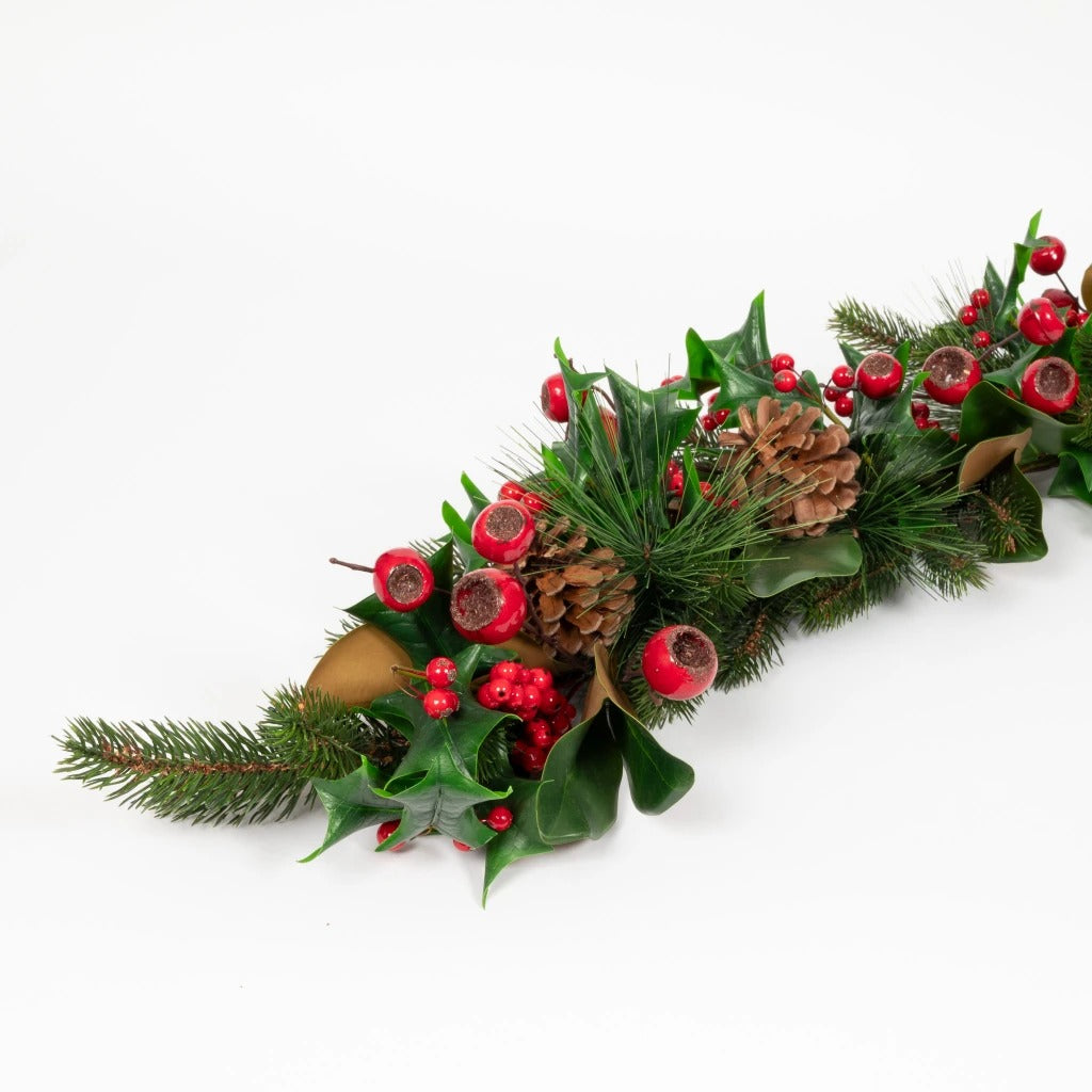 Mills Floral Company 6013W0401 Berry Garland, 6" x 6" - photo 3