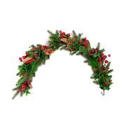 Mills Floral Company 6013W0401 Berry Garland, 6" x 6" - Default Title