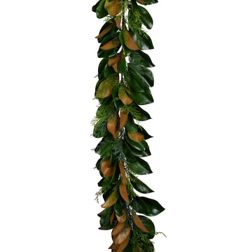 Mills Floral Company 6101W0601 Evergreen Garland, 8" x 8" - Default Title