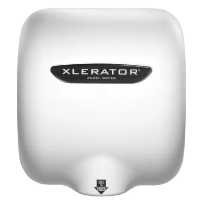 Excel Dryer Hand Dryer, 11 3/4" Wide, 208/277V - 208/277 White Thermoset Resin Cover