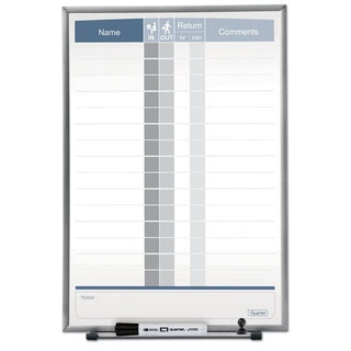 Quartet Z33703 In-Out Board, 11" Wide