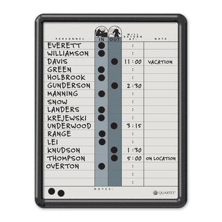 Quartet 750 In-Out Whiteboard, 11" Wide