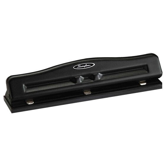 Swingline A7074020E Metal Hole Punch, 11 Sheets, Black - Default Title