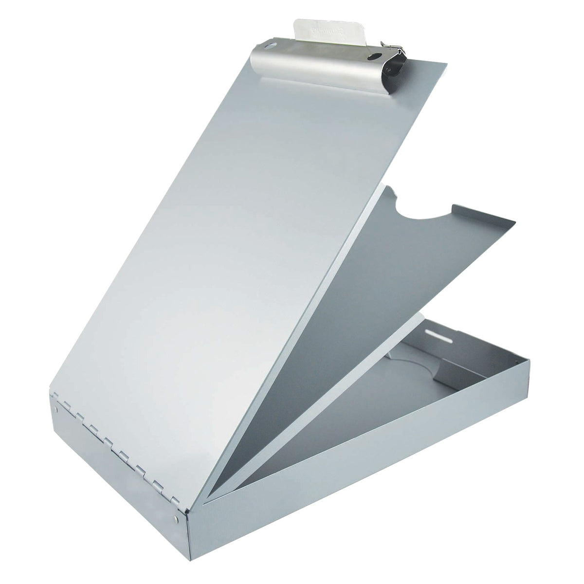 Saunders Aluminum Storage Clipboard, 9" x 14"