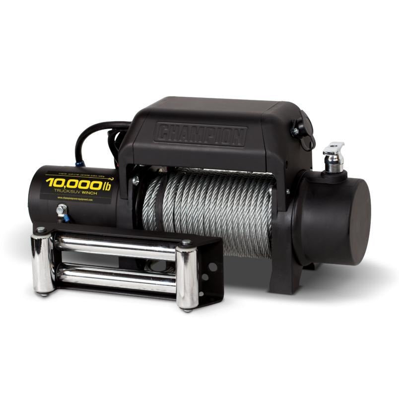 Champion Power Equipment 11008 Winch Kit, 5 5/8" x 21 15/16", Black - photo 2