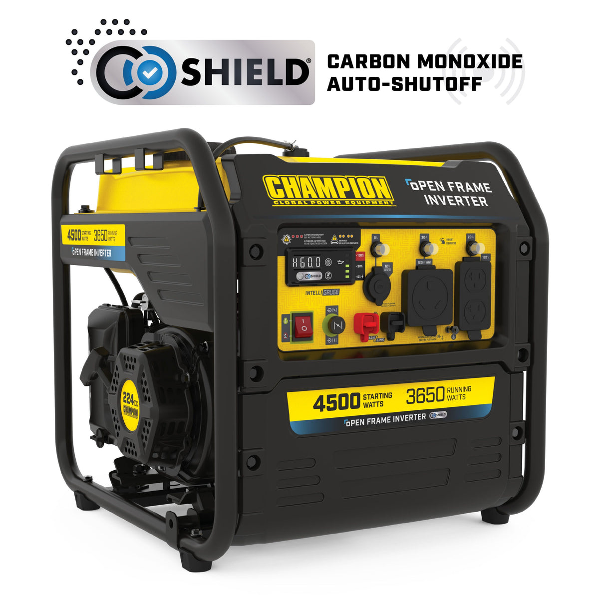 Champion Power Equipment 200954 Inverter Generator, 18 5/16" x 20 15/16", 120V - Default Title