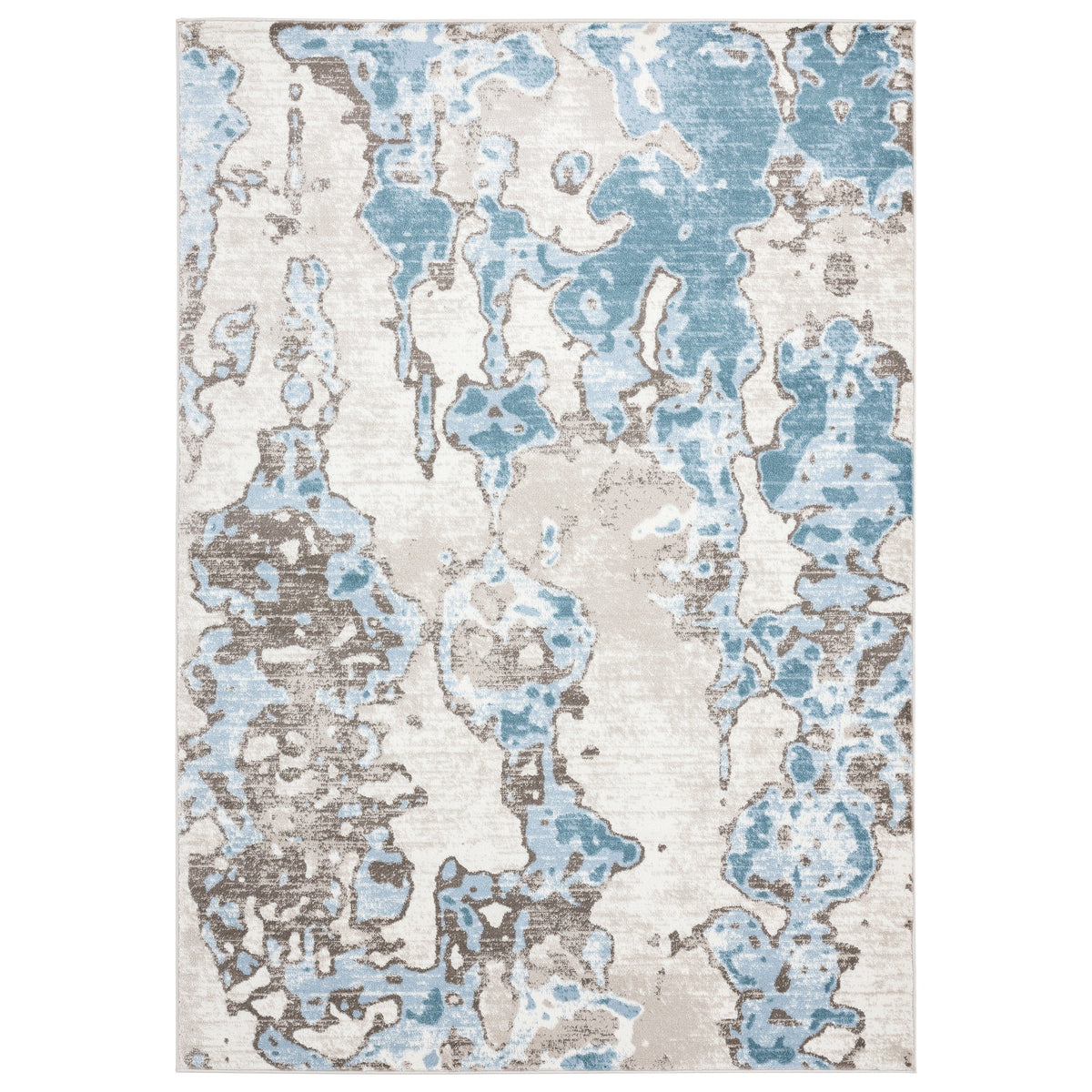 Abani ART180A-8 Polypropylene Area Rug, 93" x 122" - Default Title