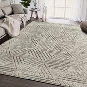 Abani CAB100A-8 Polypropylene Area Rug, 93" x 122" - photo 2
