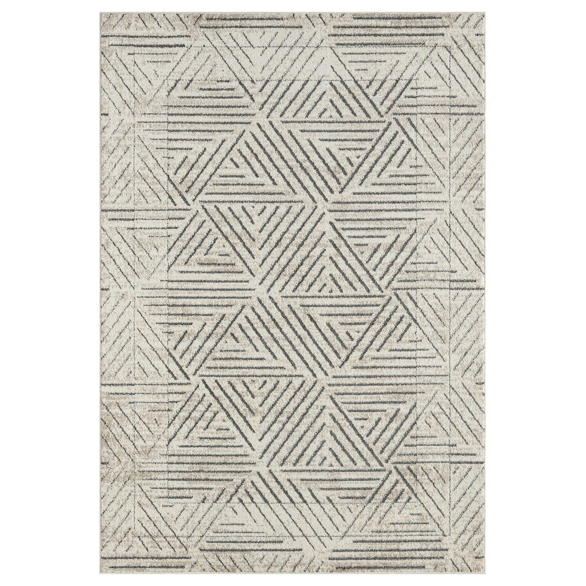 Abani CAB100A-8 Polypropylene Area Rug, 93" x 122" - Default Title