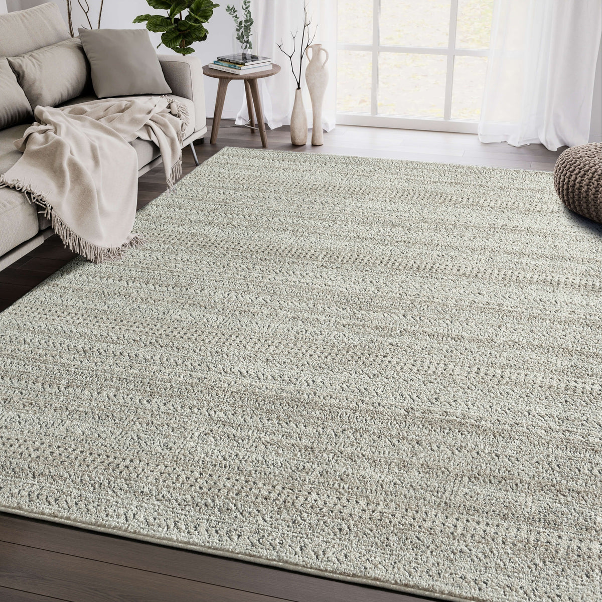 Abani CAB130A-6 Polypropylene Area Rug, 72" x 108" - photo 2