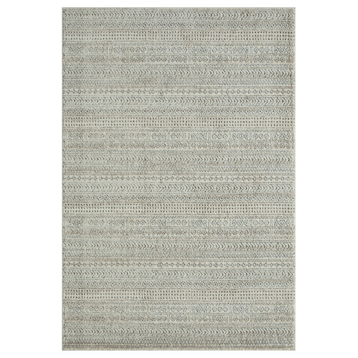 Abani CAB130A-8 Polypropylene Area Rug, 93" x 122" - Default Title