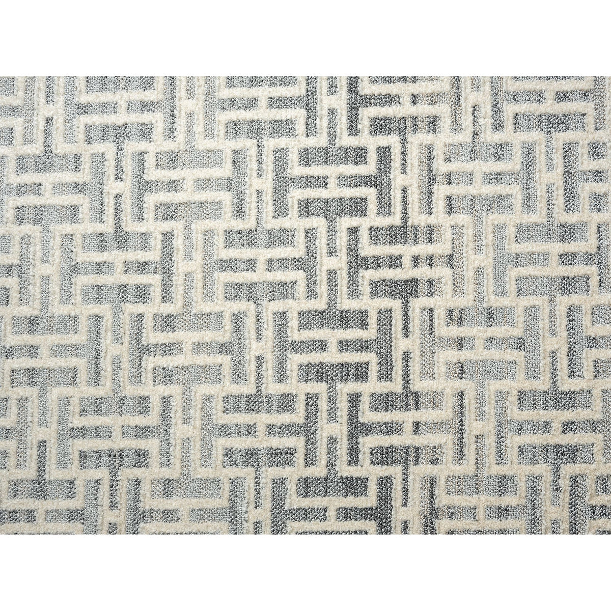Abani CAB140A-5 Polypropylene Area Rug, 63" x 90", Gray - photo 6