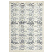 Abani CAB140A-6 Polypropylene Area Rug, 72" x 108", Gray - Default Title