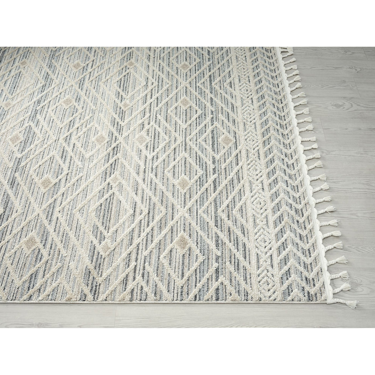 Abani CAB150A-8 Polypropylene Area Rug, 93" x 122" - photo 4