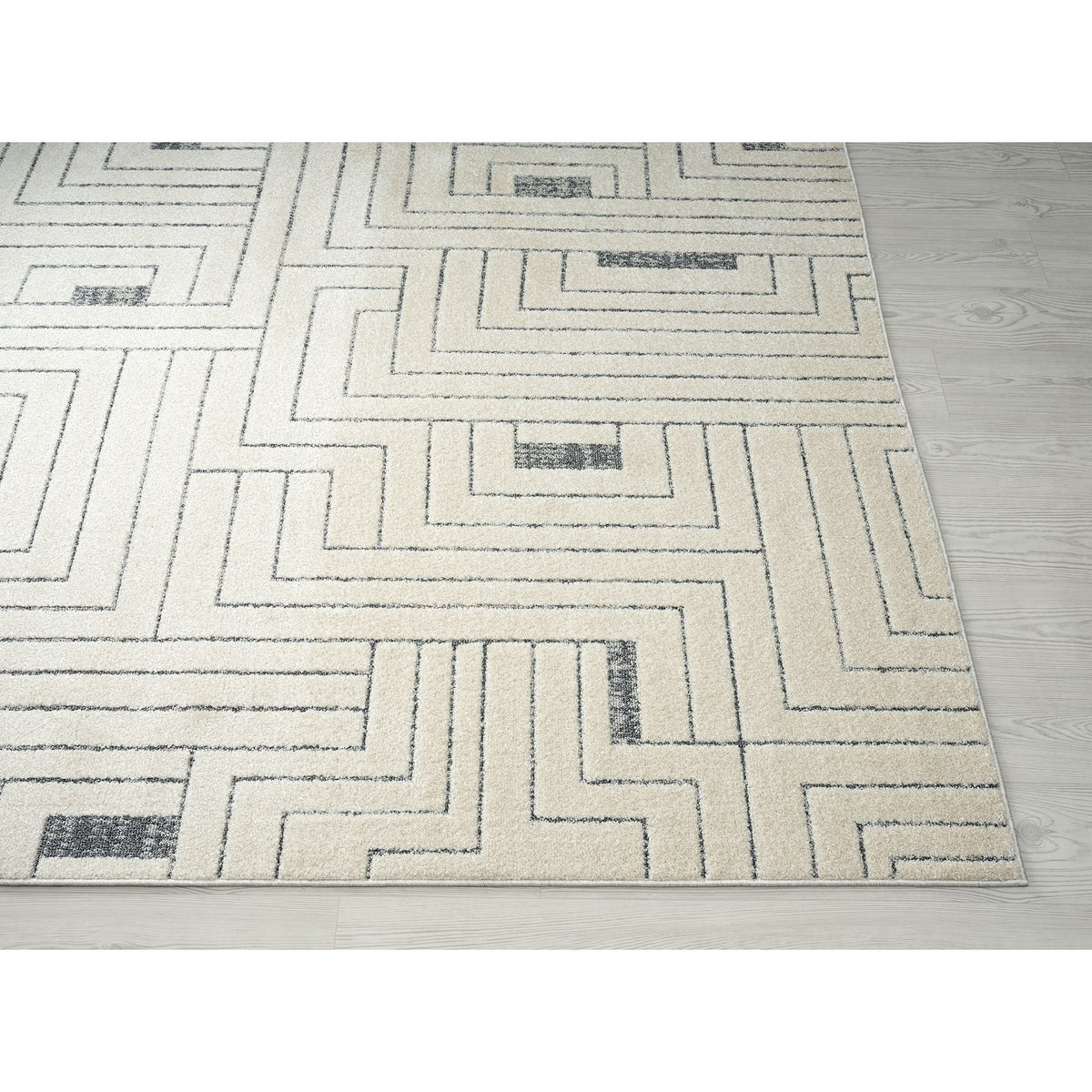 Abani CAB160A-5 Polypropylene Area Rug, 63" x 90" - photo 4