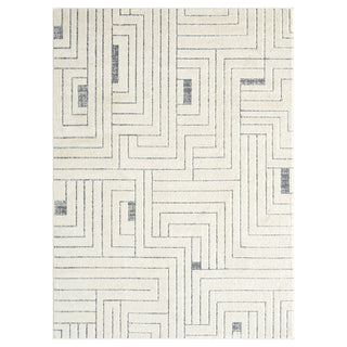 Abani CAB160A-5 Polypropylene Area Rug, 63" x 90" - Default Title
