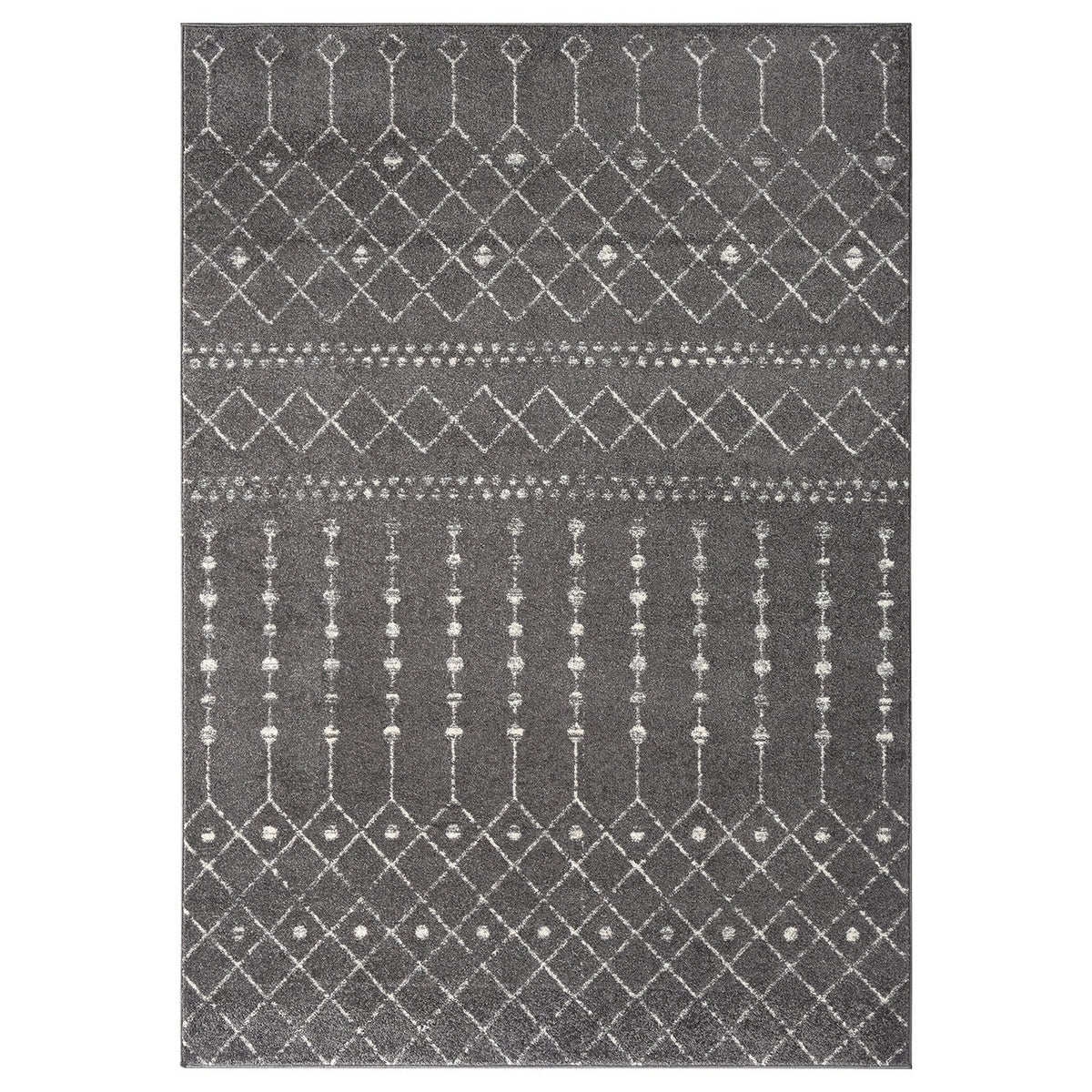 Abani CAS100B-6 Polypropylene Area Rug, 72" x 108" - Default Title
