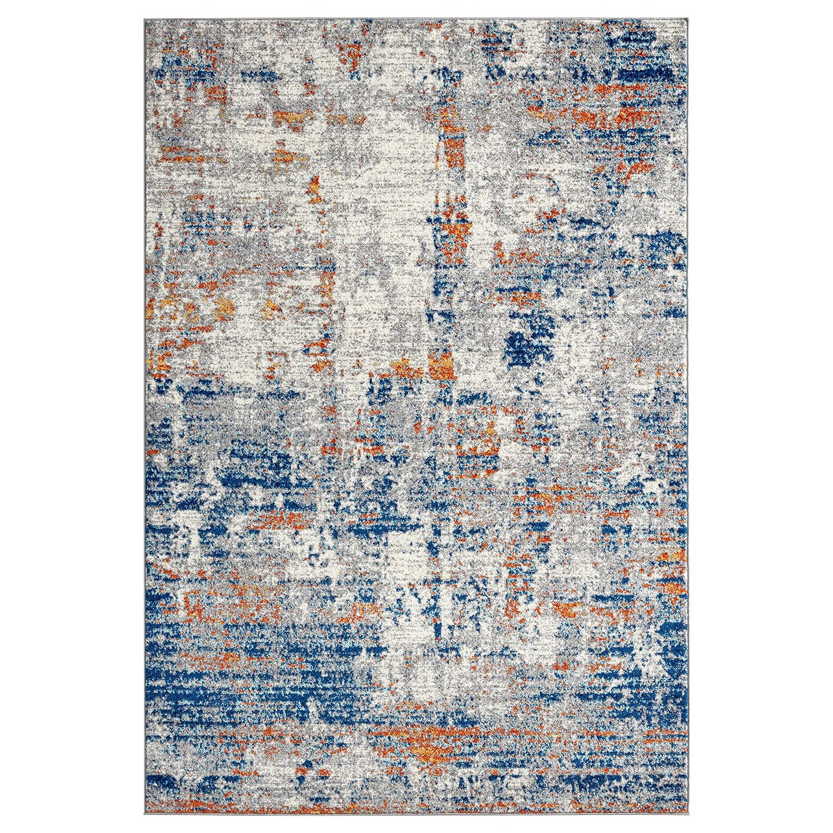 Abani CAS160A-5 Polypropylene Area Rug, 63" x 90" - Default Title