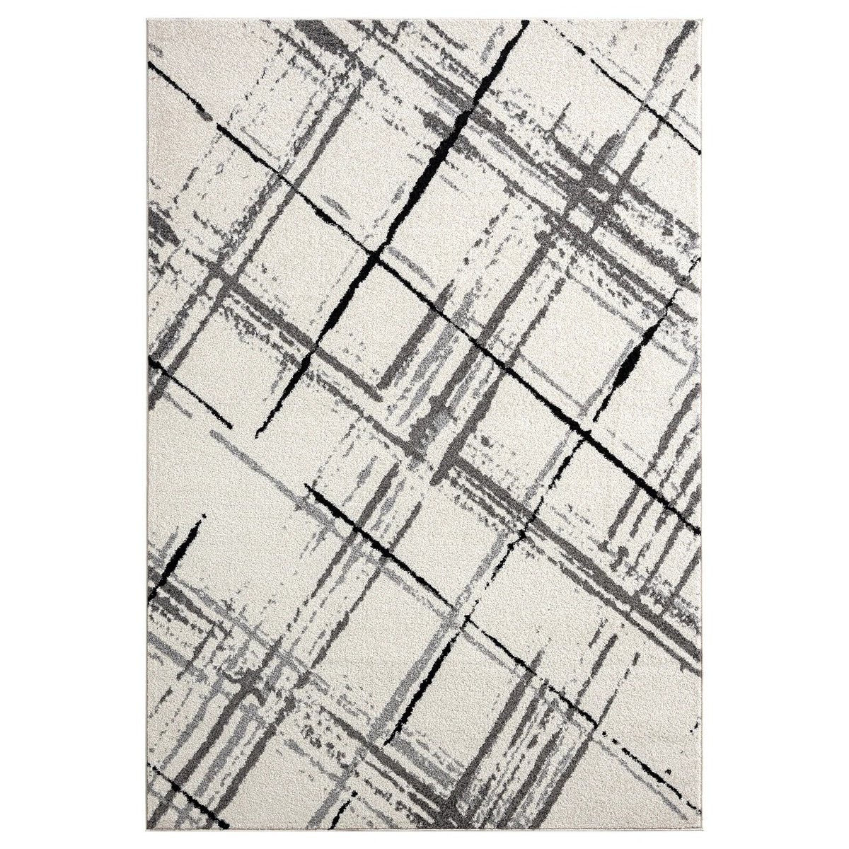 Abani CAS200A-5 Polypropylene Area Rug, 63" x 90" - Default Title