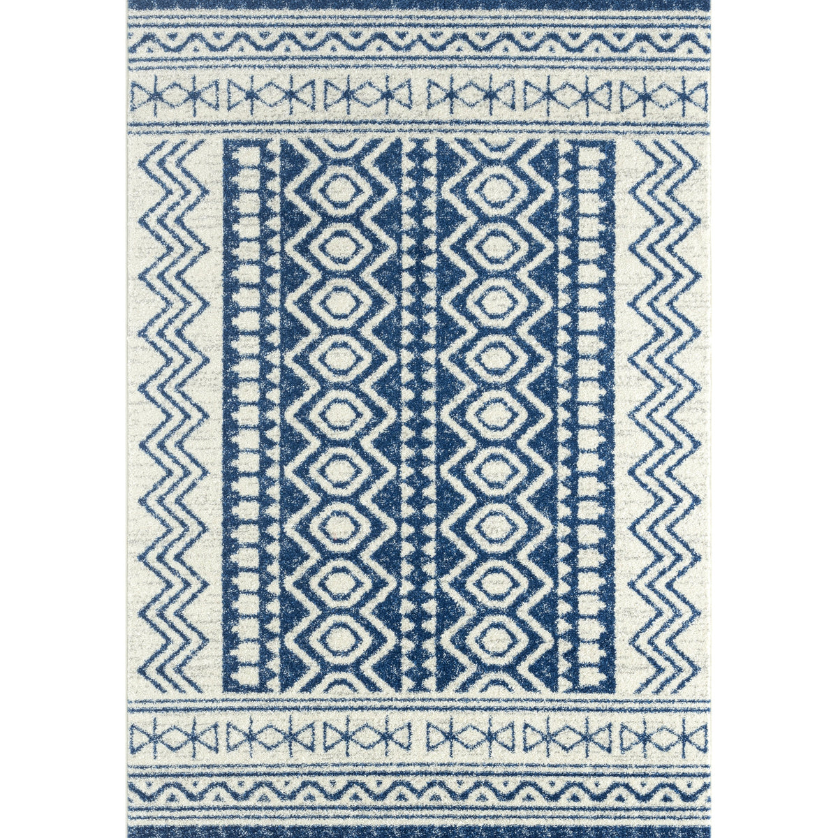 Abani CAS220A-4 Polypropylene Area Rug, 48" x 72" - Default Title
