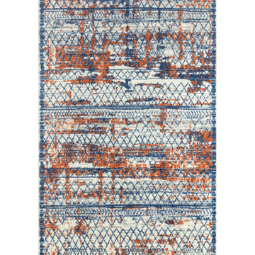 Abani CAS280A-8 Polypropylene Area Rug, 93" x 122", Multicolor - Default Title