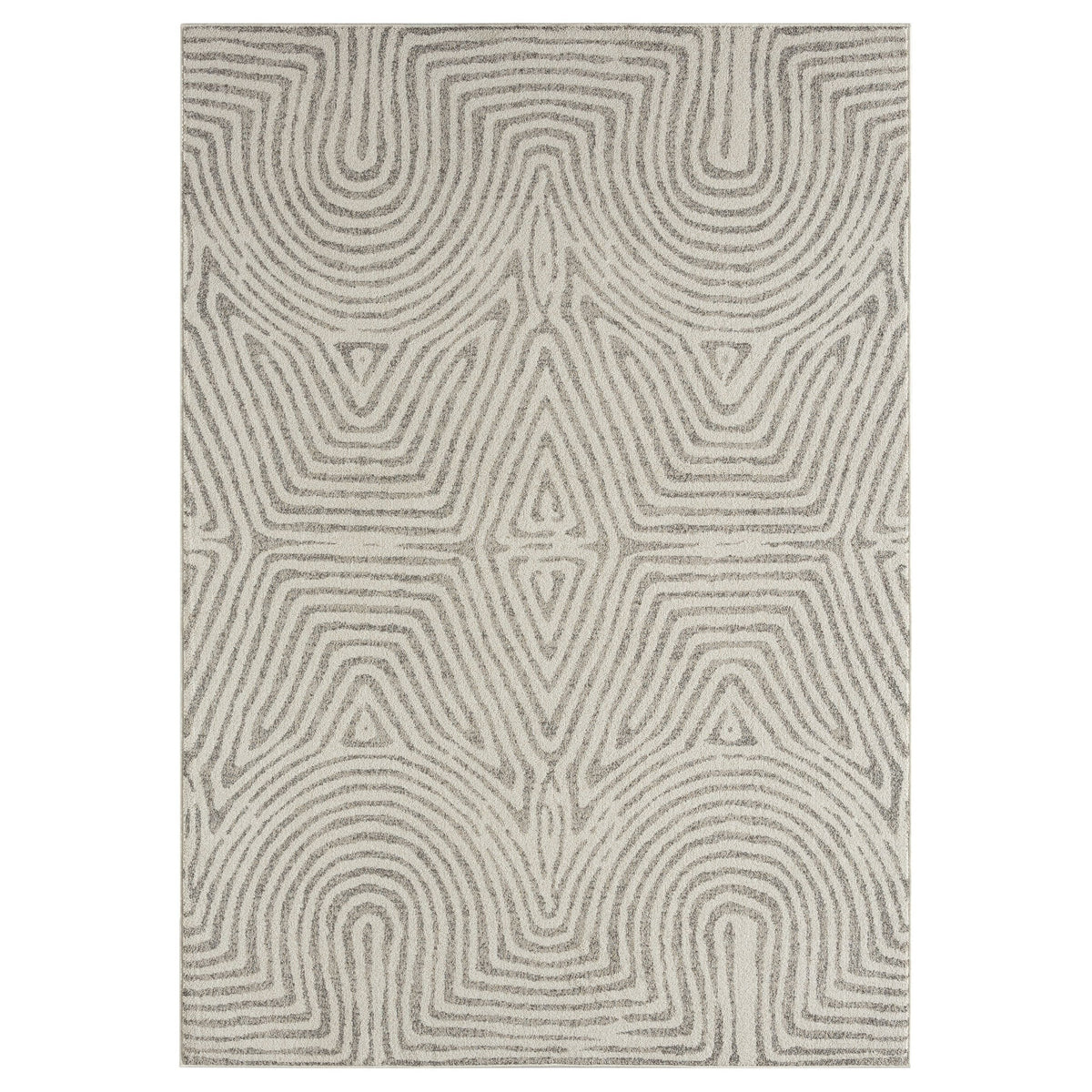 Abani LAY100A-6 Polypropylene Area Rug, 72" x 108" - Default Title