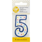 Wilton Candle - "5"