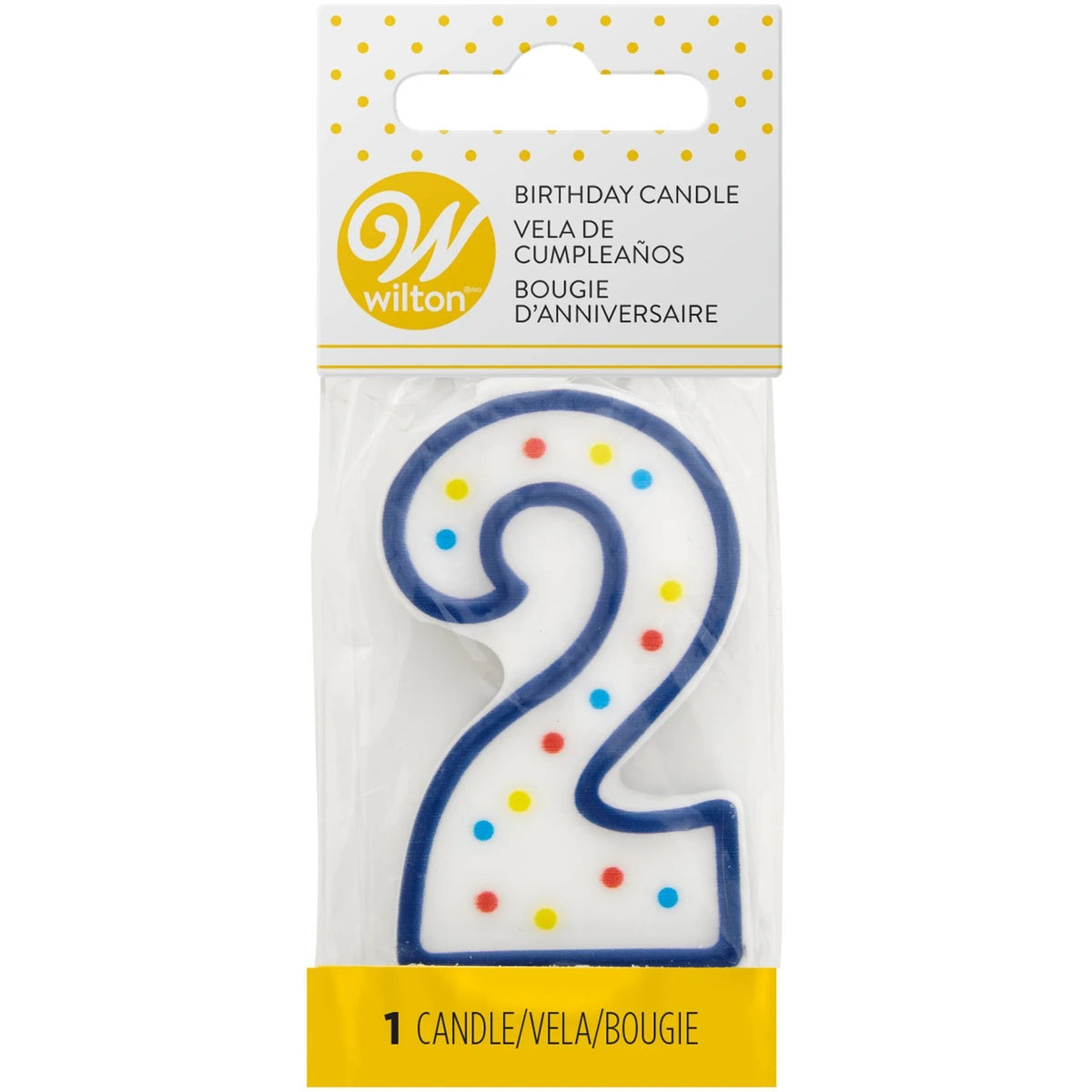 Wilton Candle - "2"