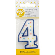 Wilton Candle - "4"