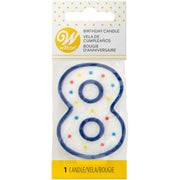 Wilton Candle - "8"