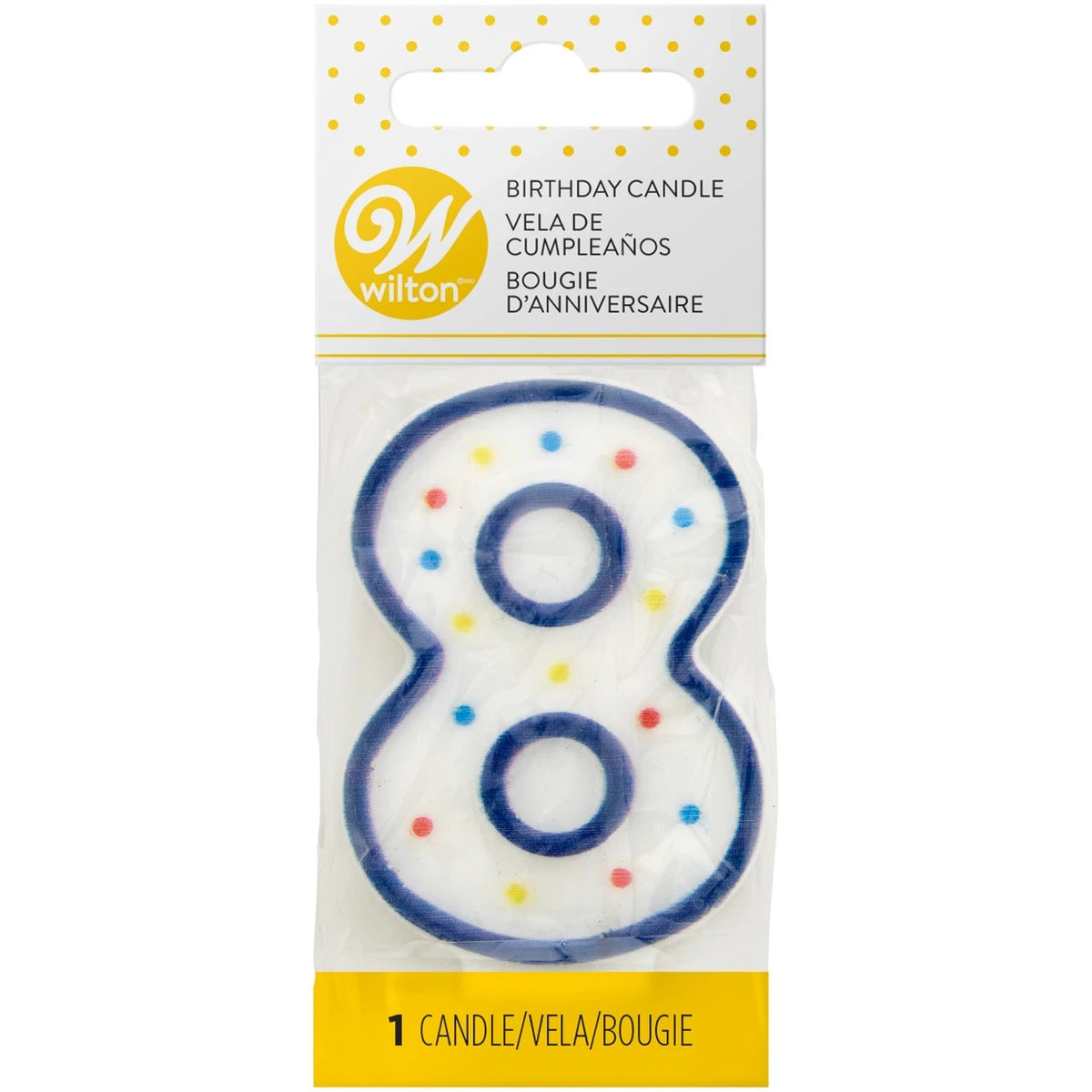 Wilton Candle - "8"