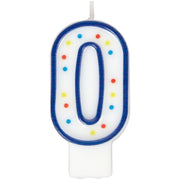 Wilton Candle - "0"