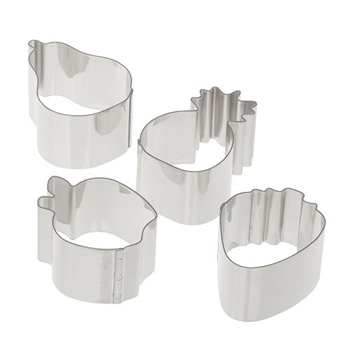 Ateco 1426 Stainless Steel Cutter Set, Silver - Default Title