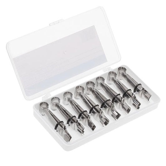 Ateco 4202 Stainless Steel Crimper Tool Set, Silver - Default Title