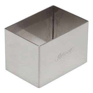 Ateco 4907 Stainless Steel Mold, 1 3/4" x 2 1/2", Silver - Default Title