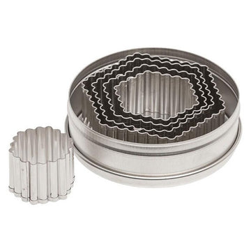Ateco 5201 Stainless Steel Cutter Set, Silver - Default Title