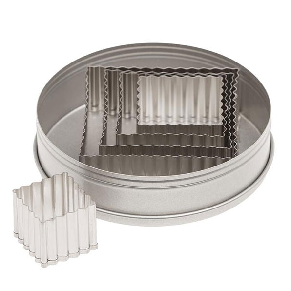 Ateco 5203 Stainless Steel Cutter Set, 1 1/10" High - Default Title