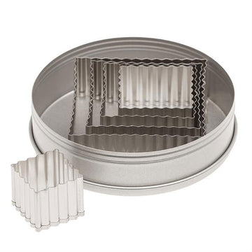 Ateco 5203 Stainless Steel Cutter Set, 1 1/10" High - Default Title