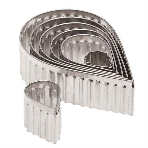 Ateco Stainless Steel Cutter Set, Silver - 5206