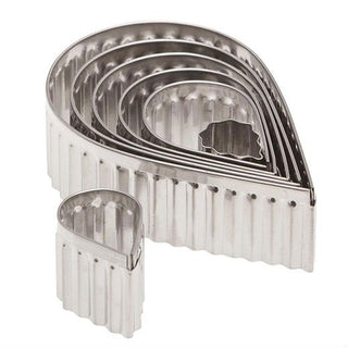 Ateco Stainless Steel Cutter Set, Silver - 5206
