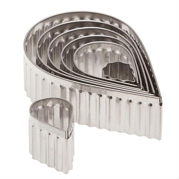 Ateco Stainless Steel Cutter Set, Silver - 5206