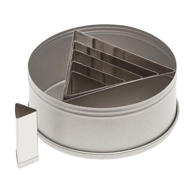 Ateco 5256 Stainless Steel Cutter Set, 2" High - Default Title
