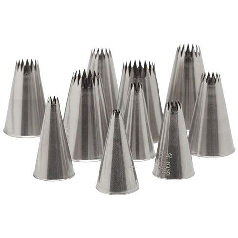 Ateco Stainless Steel Tip Set - Open Star