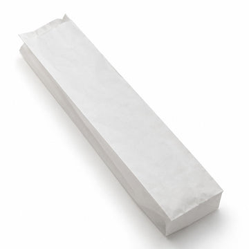 Choice Kraft Paper Bread Bag, White, 1,000/Case